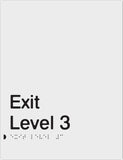 Anodised Aluminium Exits - Exit Level  (PB-SNAExit)