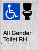 All Gender Accessible Toilet Right Hand Transfer (PB-SSAAGTRH)