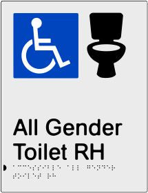 All Gender Accessible Toilet Right Hand Transfer (PBS-AAGTRH)