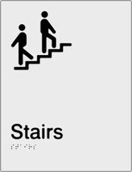 Stairs Braille & tactile sign (PBS-Stairs)